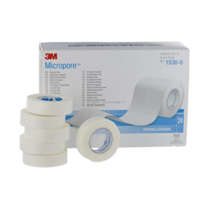 3M Micropore Surgical Tape 1.25cm x 9.1m 24's
