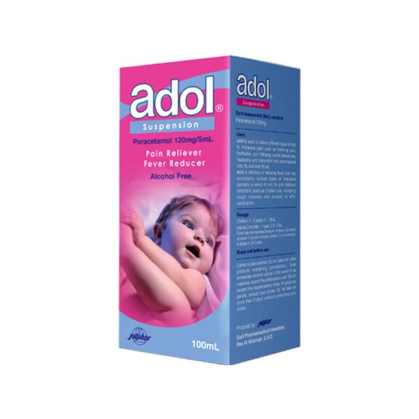 Adol 120mg/5ml Suspension 100 ml Bottle