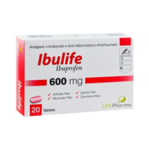 Ibulife 600mg Tab 20s (10s Blister X 2)