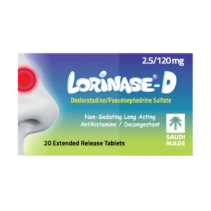 Lorinase-D Extended Release Tablet 20s