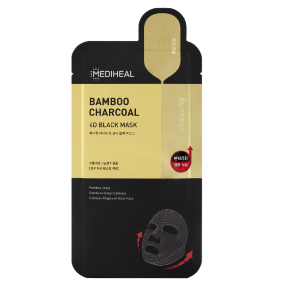 Mediheal Bamboo Charcoal 4D Black Sheet Mask