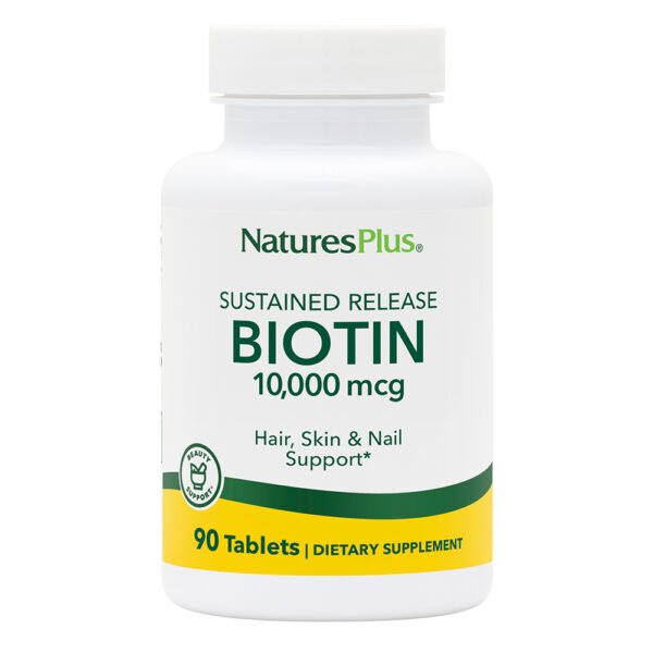 Natures Plus Biotin 10 mg 90 Tablets