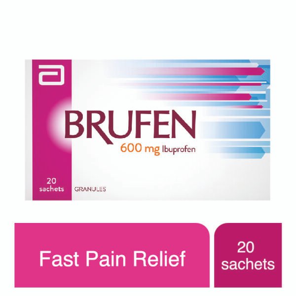 Brufen 600mg Effervescent Granules 20 Sachets