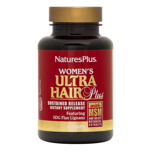 Natures Plus Ultra Hair Plus Sustained Release Women's Tablet 60's